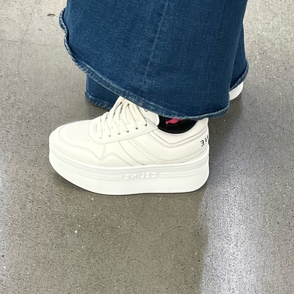 Brand New Celine wedge sneakers. They are a size 35 and fit like a 6.